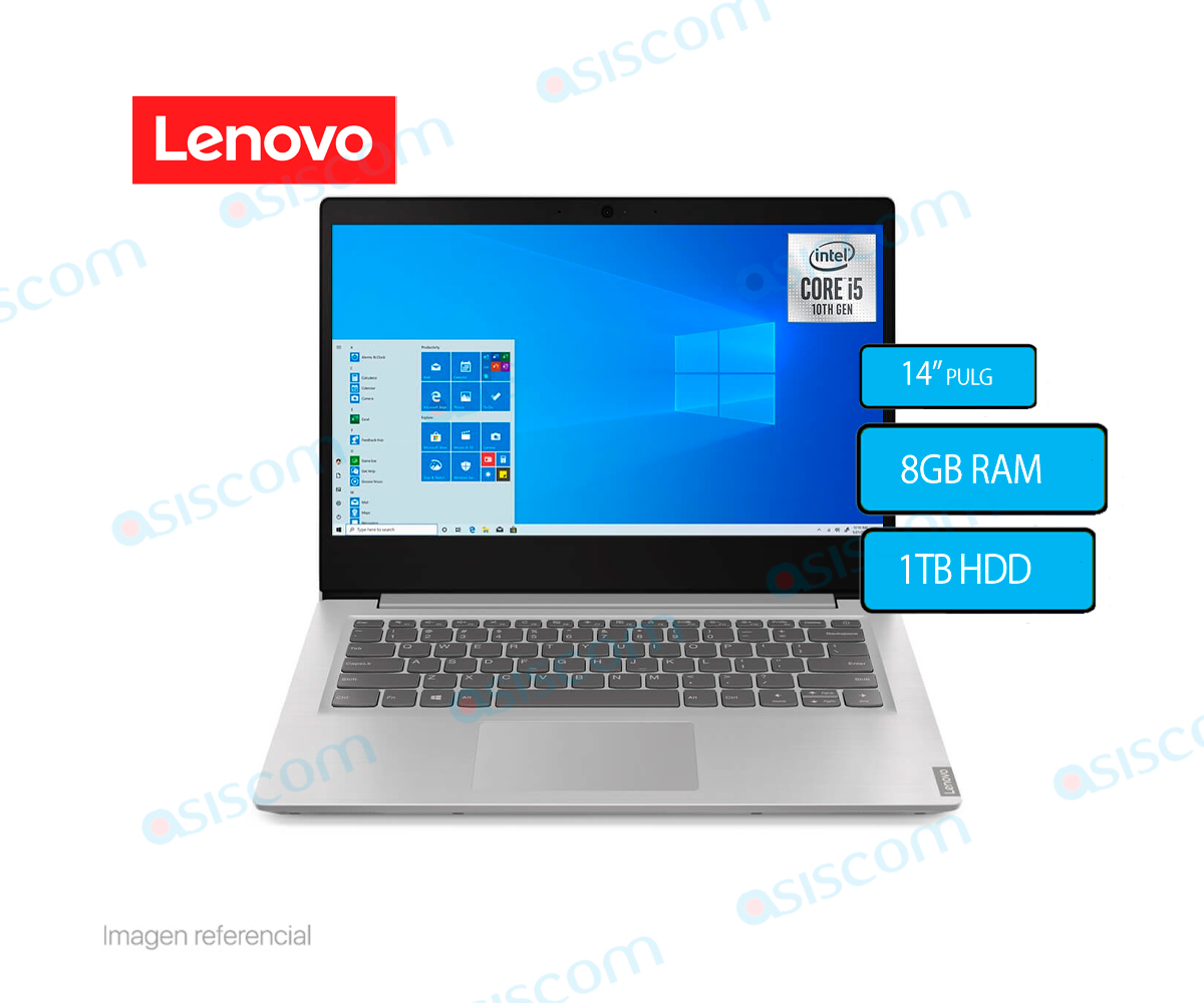 LAPTOP LENOVO IDEAPAD S145-14IIL I5-1035G4 ( 81W6001ALM ) 14" - I5 - 4GB - 1TB - W10